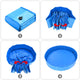 TheLAShop Foldable Pools for Dogs Pet Kiddie Indoor Outdoor Use Image