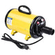 TheLAShop 3.2HP Pet Hair Dryer Quick Blower w/ 4 Nozzles Color Opt, Yellow Image