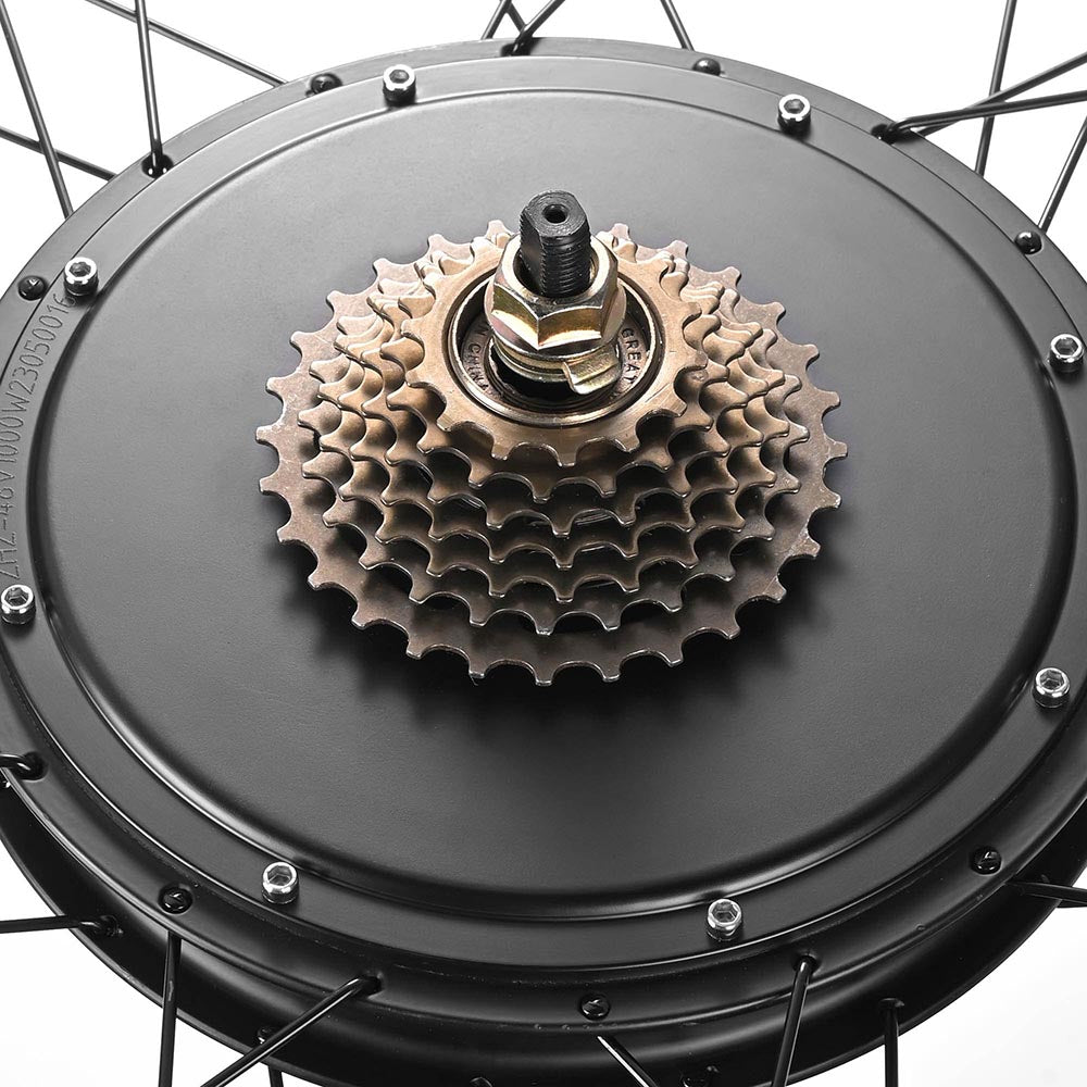 1000w electric bicycle kit TheLAShop 1000W eBike Kit 48V Electric Bike Conversion 26x1.75in