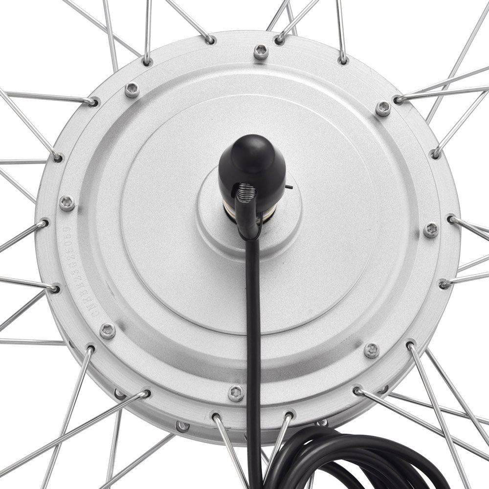 bicycle front wheel electric motor TheLAShop 36v 750W 24in Front Wheel Electric Bicycle E-Bike Motor Kit