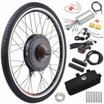 TheLAShop eBike Kit Bicycle Motor Conversion Kit Rear Hub 1500W 48V 26in Image