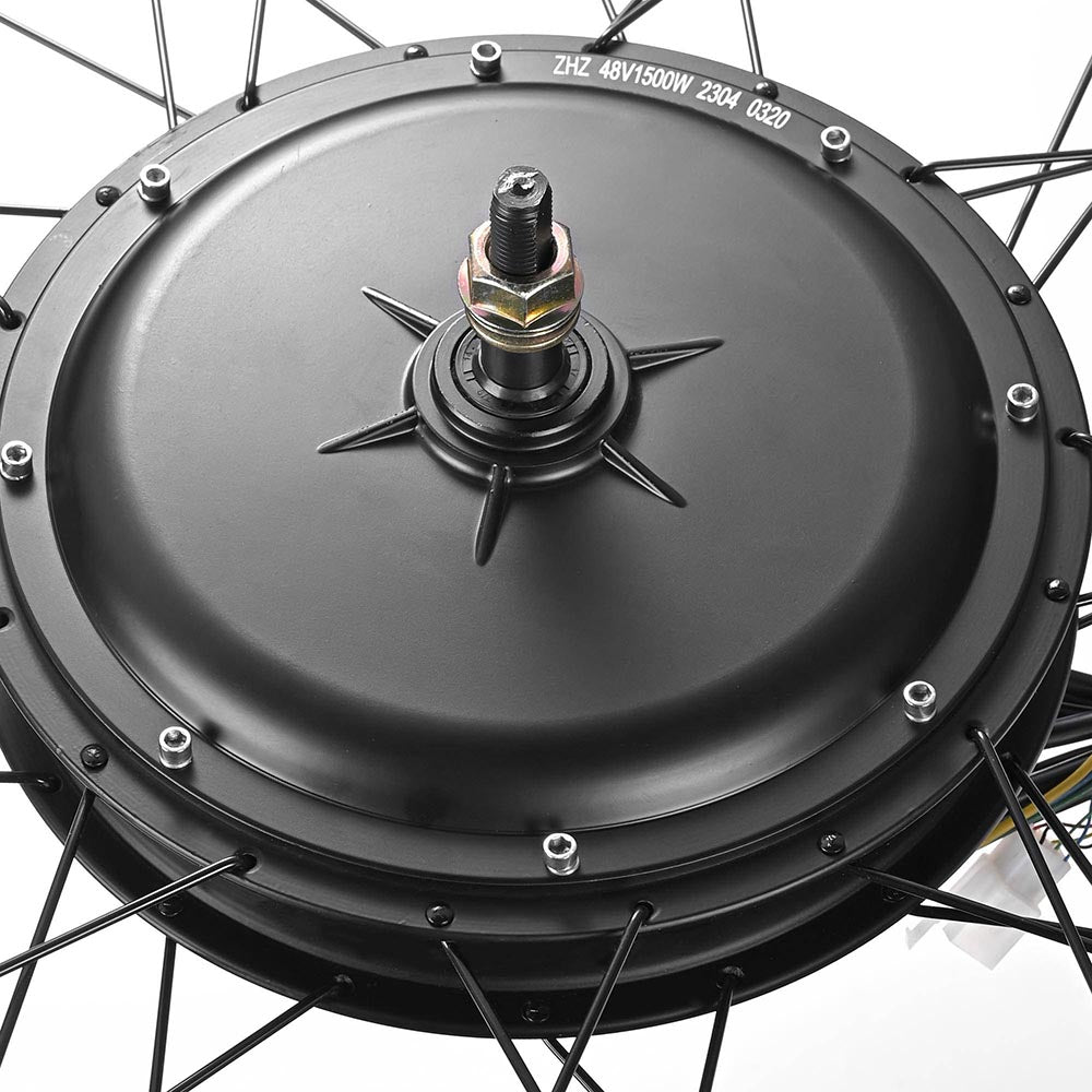 TheLAShop eBike Kit Fat Bike Motor Hub 1500W 48V 26x4.0in TheLAShop eBike Kit Fat Bike Motor Hub 1500W 48V 26x4.0in