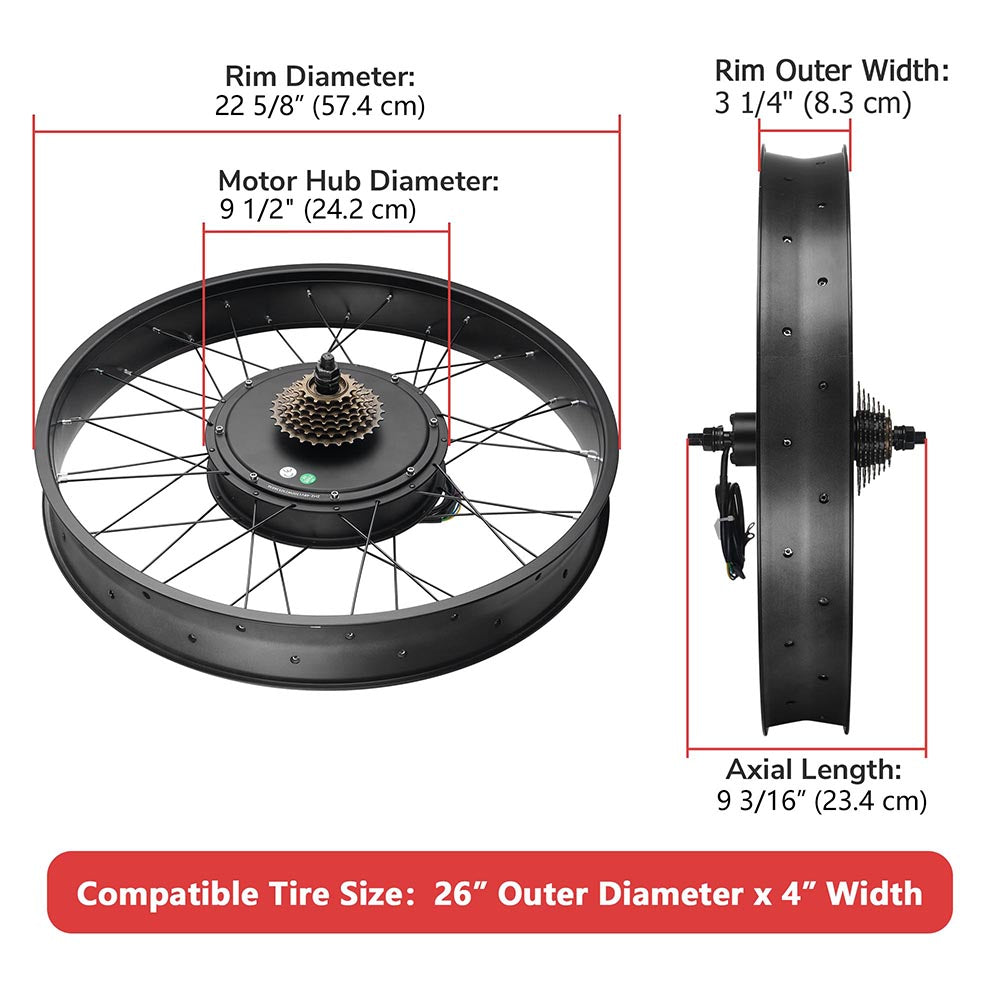 Fat bike hub sizes sale