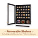 TheLAShop Military Shadow Box Pins Badge Coin Display Cabinet Rack Wood Image