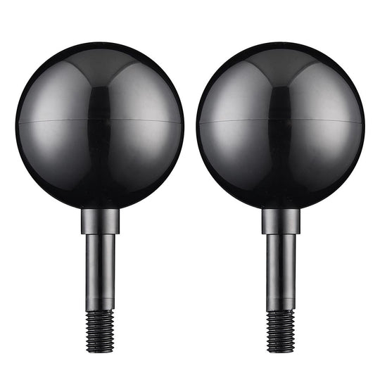 TheLAShop Flagpole Ball Topper Ornament Flagpole Accessories 2ct/pk