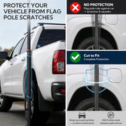 TheLAShop 6.5ft Universal Pole Scratch Guard Protective Foam for Tire Stand Image