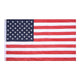 TheLAShop Embroidered US American Flag Star Stripe w/ Grommet, 4x6 ft Image