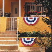 TheLAShop 1.5x3ft American Bunting Flag for Porch Outdoor(2ct/6ct) Image