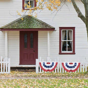 TheLAShop 1.5x3ft American Bunting Flag for Porch Outdoor(2ct/6ct) Image