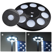 TheLAShop Flagpole Light Solar Powered Top Mount D11/16" Image