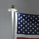 TheLAShop 20ft Sectional Flagpole Kit with Light Solar Powered Image