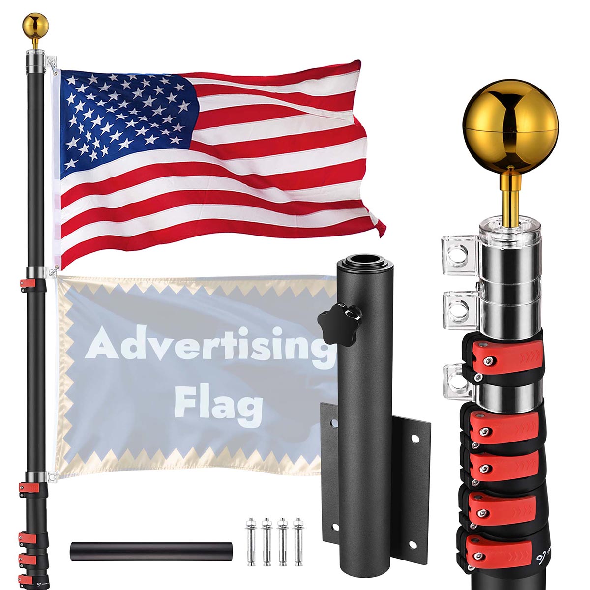 FlagPole Buddy 106022-XT Fiberglass FlagPole Buddy 106022-XT Fiberglass