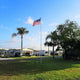 TheLAShop Telescoping Flagpole Kit with Ball Finial(20ft,25ft,30ft Options) Image