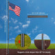 TheLAShop 25ft Sectional Flagpole Kit with Deluxe Eagle & Ball