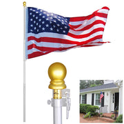 TheLAShop 6ft Flag Pole Telescoping Flagpole Kit Image