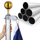 TheLAShop 13-gauge Heavy Duty Flagpole with Light (20',25',30' Options) Image