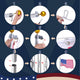 TheLAShop Sectional Flagpole with Light Deluxe Eagle 13Gauge (20',25',30' Options) Image