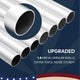 TheLAShop Sectional Flagpole with Light Deluxe Eagle 13Gauge (20',25',30' Options) Image