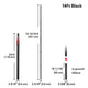 TheLAShop Aluminum Telescopic Antenna Pole for Starlink, Event Wi-Fi, 14ft Black Image