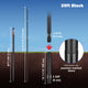 TheLAShop Aluminum Telescopic Antenna Pole for Starlink, Event Wi-Fi, 25ft Black Image