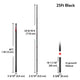 TheLAShop Aluminum Telescopic Antenna Pole for Starlink, Event Wi-Fi, 25ft Black Image