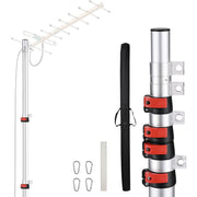 TheLAShop Aluminum Telescopic Antenna Pole for Starlink, Event Wi-Fi Image