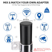 TheLAShop Aluminum Telescopic Antenna Pole for Starlink, Event Wi-Fi Image