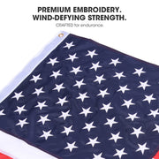 TheLAShop 30ft Heavy Duty Flagpole 10Gauge Thick All Aluminum Pole Image