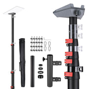 TheLAShop Telescopic Antenna Pole with Ladder Mount for Starlink Mini Image