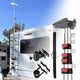 TheLAShop Telescopic Antenna Pole with Ladder Mount for Starlink Mini Image
