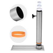 TheLAShop Telescoping Flagpole with Tire Mount (20ft,25ft,30ft Options) Image