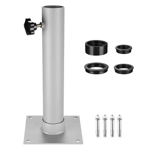 TheLAShop Dock Flag Pole Mount Stand D2 3/8" Image