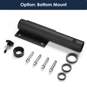 TheLAShop Vertical Pole Mount for Dock, Deck Holds D1" to 2 3/8" Pole Image