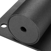 TheLAShop Vertical Pole Mount for Dock, Deck Holds D1" to 2 3/8" Pole Image