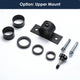 TheLAShop Vertical Pole Mount for Dock, Deck Holds D1" to 2 3/8" Pole Image