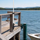 TheLAShop Vertical Pole Mount for Dock, Deck Holds D1" to 2 3/8" Pole Image