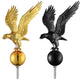 TheLAShop Deluxe Flagpole Eagle Ball Toppers Ornament Image