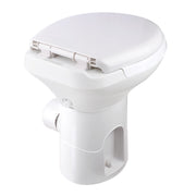 TheLAShop Travel Gravity Flush RV Toilet Pedal Flush HDPE High Profile Image