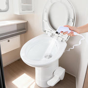 TheLAShop Tall RV Toilet Gravity Flush Soft-Close Campsite Residences Image