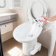 TheLAShop Tall RV Toilet Gravity Flush Soft-Close Campsite Residences Image