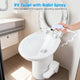 TheLAShop Tall RV Toilet Gravity Flush Soft-Close Campsite Residences Image