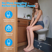 TheLAShop Low-Profile Mobile Restroom Trailer Toilet with Bidet Sprayer Image