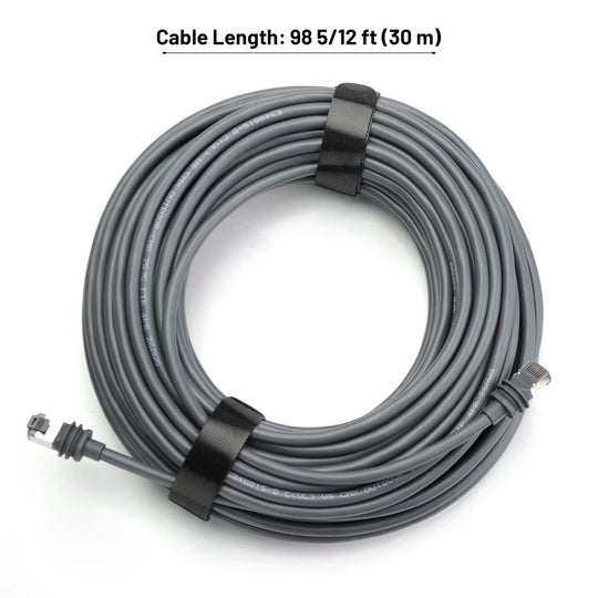 TheLAShop Longer Ethernet Cable for Starlink Gen 3 (32-150ft Options)