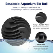 TheLAShop 40pcs Aquarium Pond Bio Balls Filter Media 1.2 inch Image