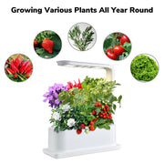 TheLAShop Countertop Hydroponic Kit with LED Grow Lights 3 Seed Pods Image