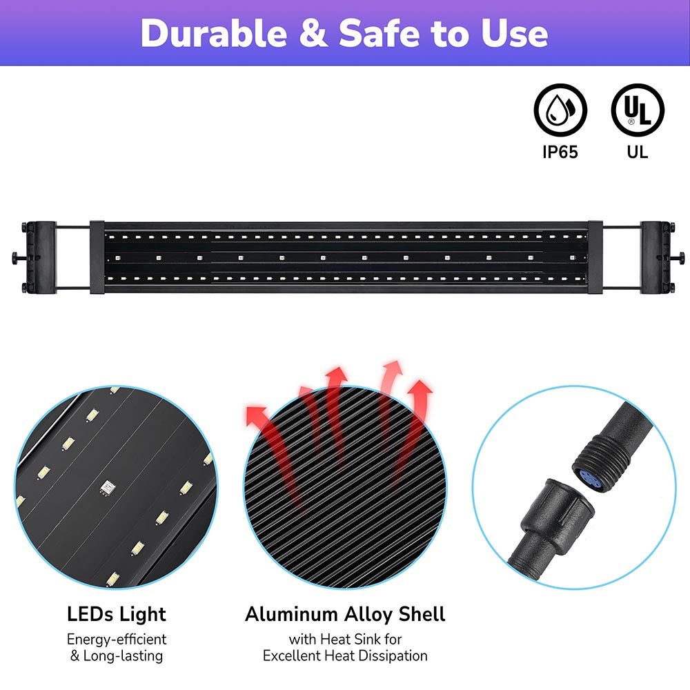 36 inch led fashion aquarium light