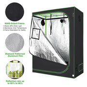 TheLAShop Hydroponic Mylar Reflective Grow Tent 5x2.7x6.7ft Image