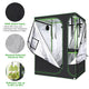 TheLAShop 2 in 1 Grow Tent with Shelf 5x4x6.7ft Hydroponic Grow Room Image