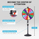TheLAShop 24" Prize Wheel Tabletop or Floor Stand - Custom & 3 Style Options Image