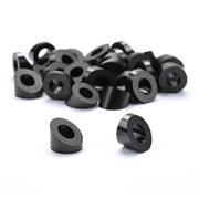 TheLAShop 1/4" Beveled Washers 30 Degree D1/8"-3/16" 30ct., Black Image